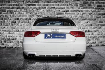JMS Heckdiffusor Racelook für Audi A5 B8 Sportback (Bj. 07–11, ohne S-Line, bis Facelift) – GFK, inkl. Teilegutachten