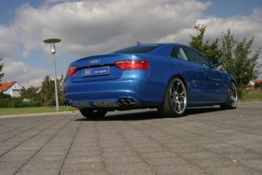JMS Heckdiffusor Racelook Exclusiv Line für Audi A5/S5 B8 (Bj. 07–11, S-Line Modelle inkl. S5, Coupé/Cabrio) – GFK, eintragungsfrei