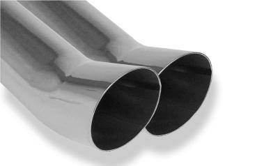 Fox Endschalldämpfer 2x76 Typ 18 rechts/links für Toyota Yaris TS P1 (2001–2005) – Edelstahl, Rohr 63,5 mm, EG-Gutachten