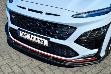 Ingo Noak Tuning CUP Frontspoilerlippe für Hyundai Kona N + N-Line ab Bj. 2020 – ABS (Lackierung erforderlich), inkl. ABE