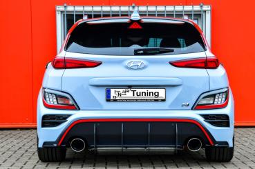 Ingo Noak Tuning Racing Heckansatz für Hyundai Kona N ab Bj. 2020 – ABS (Lackierung erforderlich), inkl. ABE