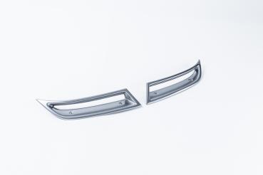 Milotec - Auspuff-Dummies Alu-Brush für Skoda Octavia 5E inkl. Facelift ohne RS