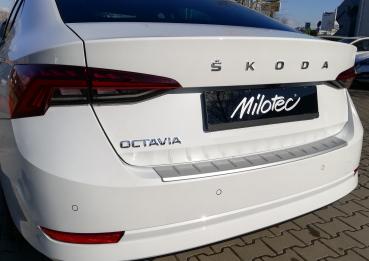 Milotec - Ladekantenschutz ABS silber für Skoda Octavia PV Limousine inkl. RS