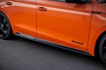 Milotec - Seitenschweller ABS schwarz hochglanz für Skoda Octavia PV