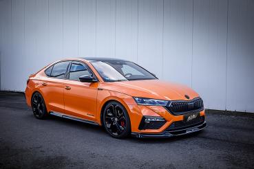 Milotec - Seitenschweller ABS schwarz hochglanz für Skoda Octavia PV