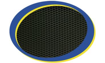 RDX Alugitter schwarz 150 x 30 cm Racegitter Gitter