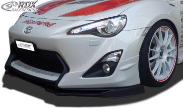 RDX Frontspoilerlippe VARIO-X für TOYOTA GT86 (Passend an Fahrzeuge mit Aero-Paket) Frontlippe Front Ansatz Vorne Spoilerlippe