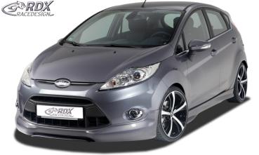 RDX Frontspoiler für FORD Fiesta MK7 JA8 JR8 (2008-2012) Frontlippe Front Ansatz Spoilerlippe