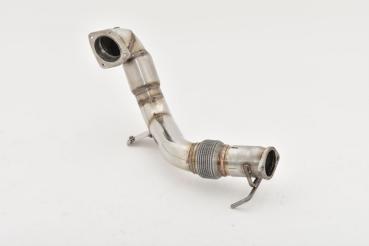 Friedrich Motorsport Downpipe 90 mm mit 200 Zellen Sport-Katalysator – Edelstahl, für Hyundai i30 PDE (5-Türer & Fastback) und Hyundai Kona N – ersetzt Hauptkat