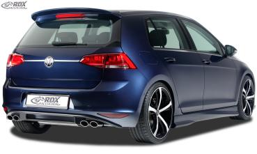 RDX Heckansatz für VW Golf 7 "R-Look" Heckeinsatz Heckblende Diffusor