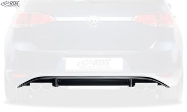 RDX Heckansatz für VW Golf 7 "R-Look" Heckeinsatz Heckblende Diffusor