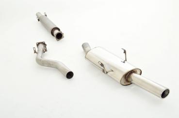 Friedrich Motorsport Abgasanlage 70 mm für Porsche 924 – 1975-1989 – Edelstahl, mit EG-Betriebserlaubnis