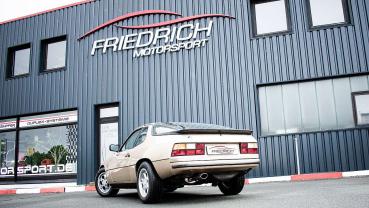Friedrich Motorsport Endschalldämpfer für Porsche 924 – 1975-1989 – Edelstahl, mit EG-Betriebserlaubnis
