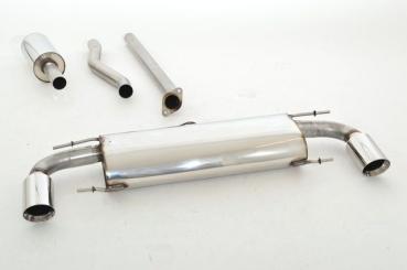 Friedrich Motorsport Gruppe A Duplexanlage für Mazda 3 BM/BN Schrägheck (Bj. 09/2013–02/2019) – Edelstahl, EG-Betriebserlaubnis