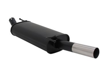 Novus Sportendschalldämpfer Gruppe N für VW Golf III (1HXO/1EXO) inkl. Cabrio & VW Golf IV Cabrio (1E7) – 1x60 mm Endrohr, EG-Genehmigung