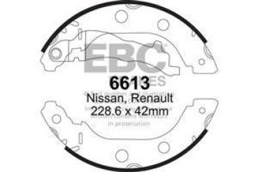 EBC Bremsbacken – Hinten für Nissan Primera 2 P11, Renault Kangoo 1 KC0/1, Renault Kangoo 1 Rapid FC0/1 – 6613