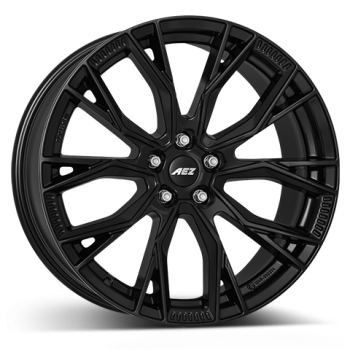 AEZ Alufelge Toronto black black 8.5x21 ET45 5x114.3 Nabe 71.6mm KBA 55721