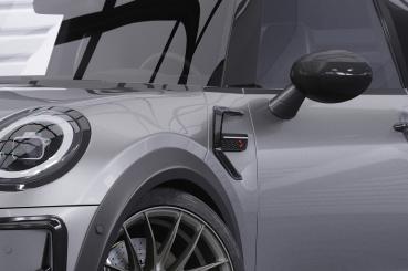CSR Air Intake Blenden | Airintakes mit ABE für Mini F55, F56, F27 AI032-L schwarz matt (Lackierung erforderlich)