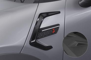 CSR Air Intake Blenden | Airintakes mit ABE für Mini F55, F56, F27 AI032-L schwarz matt (Lackierung erforderlich)