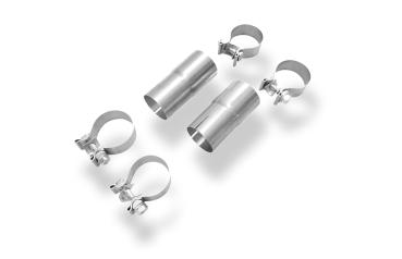 Fox Adapter für Audi V8 Typ D11 – 3,6 l – Anschluss an originale Katalysatoren 60,5 mm / 55 mm – Edelstahl