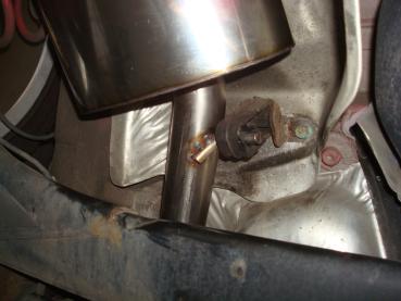 Fox passend für Audi TT 8N - Frontantrieb Endschalldämpfer - 1x100 Typ 17 AU090021-153