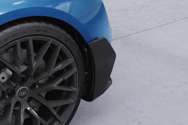 CSR Side Blades / Side Spats mit ABE für Audi R8 (Typ 4S) BL001-L schwarz matt (Lackierung erforderlich)