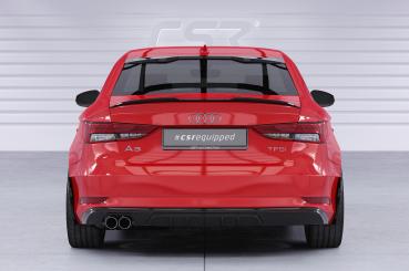 CSR Side Blades / Side Spats mit ABE für Audi A3 (8V) BL002-S schwarz matt strukturiert (keine Lackierung erforderlich)