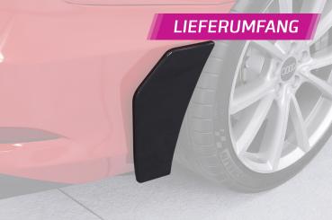 CSR Side Blades / Side Spats mit ABE für Audi A3 (8V) BL002-S schwarz matt strukturiert (keine Lackierung erforderlich)