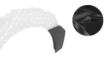 CSR Side Blades / Side Spats mit ABE für Mercedes-Benz C-Klasse S205 AMG BL006-G Glossy schwarz Hochglanz (keine Lackierung erforderlich)