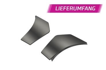 CSR Side Blades / Side Spats mit ABE für BMW M4 F82 / F83 BL009-L schwarz matt (Lackierung erforderlich)