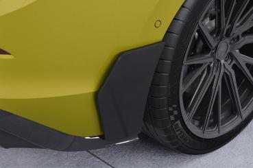 CSR Side Blades / Side Spats mit ABE für VW Golf 8 GTI, GTD, GTE, R-Line BL011-S Strukturiert schwarz matt (keine Lackierung erforderlich)