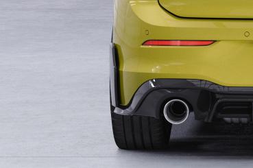 CSR Side Blades / Side Spats mit ABE für VW Golf 8 GTI, GTD, GTE, R-Line BL011-S Strukturiert schwarz matt (keine Lackierung erforderlich)