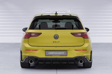 CSR Side Blades / Side Spats mit ABE für VW Golf 8 GTI, GTD, GTE, R-Line BL011-S Strukturiert schwarz matt (keine Lackierung erforderlich)