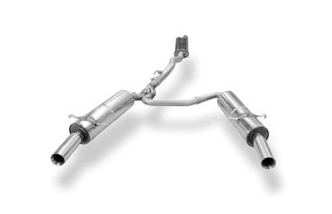 Fox Halbanlage 1x80 Typ 24 rechts/links für BMW 3er E21 323i – Edelstahl, H-zulassungsfähig, EG-Gutachten