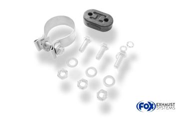 Fox Vorschalldämpfer für Chevrolet Captiva KLAC (3.2l 169 kW) – Edelstahl, Rohr 60/45 mm, EG-Gutachten