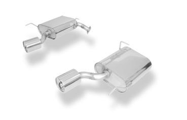 Fox Endschalldämpfer 1x100 Typ 13 rechts/links für Chevrolet Captiva KLAC – Edelstahl, Rohr 45 mm, EG-Gutachten