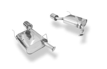 Fox Endschalldämpfer 1x100 Typ 13 rechts/links für Chevrolet Captiva KLAC – Edelstahl, Rohr 45 mm, EG-Gutachten