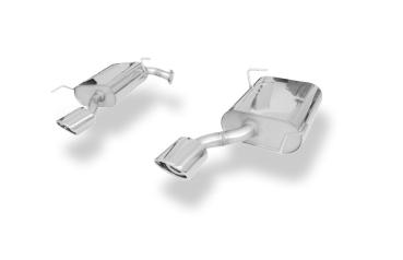 Fox Endschalldämpfer 115x85 Typ 33 rechts/links für Chevrolet Captiva KLAC – Edelstahl, Rohr 45 mm, EG-Gutachten