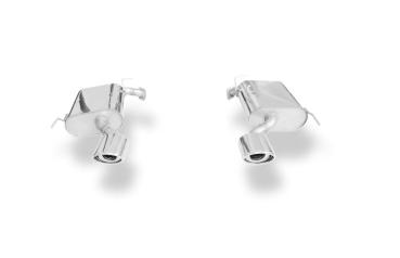 Fox Endschalldämpfer 115x85 Typ 33 rechts/links für Chevrolet Captiva KLAC – Edelstahl, Rohr 45 mm, EG-Gutachten