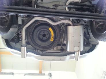 Fox Endschalldämpfer für Chrysler PT Cruiser Limousine & Cabrio – Ausgang rechts/links – 1x90 mm (Typ 13)