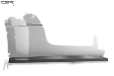 CSR Frontspoiler | Cup-Spoilerlippe mit ABE für Audi TT 8N CSL011-M Carbon Look matt strukturiert (keine Lackierung erforderlich)