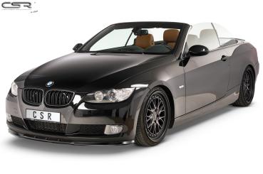 CSR Frontspoiler | Cup-Spoilerlippe mit ABE für BMW 3er E92 / E93 CSL013-M Carbon Look matt strukturiert (keine Lackierung erforderlich)