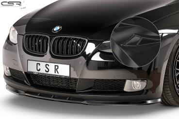 CSR Frontspoiler | Cup-Spoilerlippe mit ABE für BMW 3er E92 / E93 CSL013-G Glossy schwarz glänzend (keine Lackierung erforderlich)