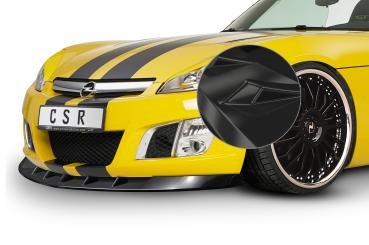 CSR Frontspoiler | Cup-Spoilerlippe mit ABE für Opel GT Roadster CSL022-G Glossy schwarz Hochglanz (keine Lackierung erforderlich)