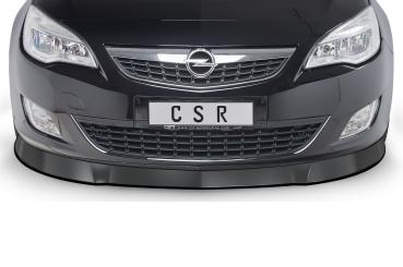 CSR Frontspoiler | Cup-Spoilerlippe mit ABE für Opel Astra J CSL064-L schwarz matt (Lackierung erforderlich)