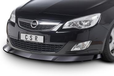 CSR Frontspoiler | Cup-Spoilerlippe mit ABE für Opel Astra J CSL064-L schwarz matt (Lackierung erforderlich)