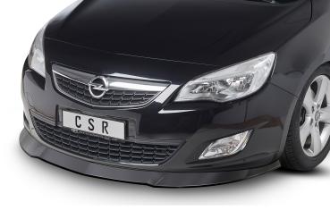 CSR Frontspoiler | Cup-Spoilerlippe mit ABE für Opel Astra J CSL064-L schwarz matt (Lackierung erforderlich)