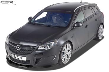 CSR Frontspoiler | Cup-Spoilerlippe mit ABE für Opel Insignia A OPC Facelift CSL109-L schwarz matt (Lackierung erforderlich)