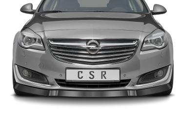 CSR Frontspoiler | Cup-Spoilerlippe mit ABE für Opel Insignia A CSL131-S schwarz matt strukturiert (keine Lackierung erforderlich)