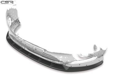 CSR Frontspoiler | Cup-Spoilerlippe mit ABE für Opel Corsa E OPC-Line CSR-CSL154-L schwarz matt (Lackierung erforderlich)